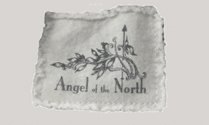 Angel of the North label