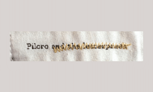 Pilcro and the letterpress label