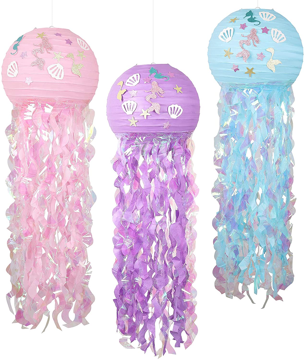 mermaid-birthday-party-ideas-lanterns