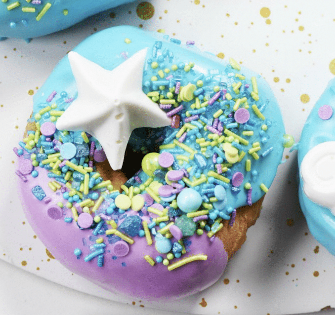 mermaid-birthday-party-ideas-donuts